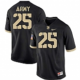 Army Black Knights 25 Connor Slomka Black College Football Jersey Dzhi,baseball caps,new era cap wholesale,wholesale hats